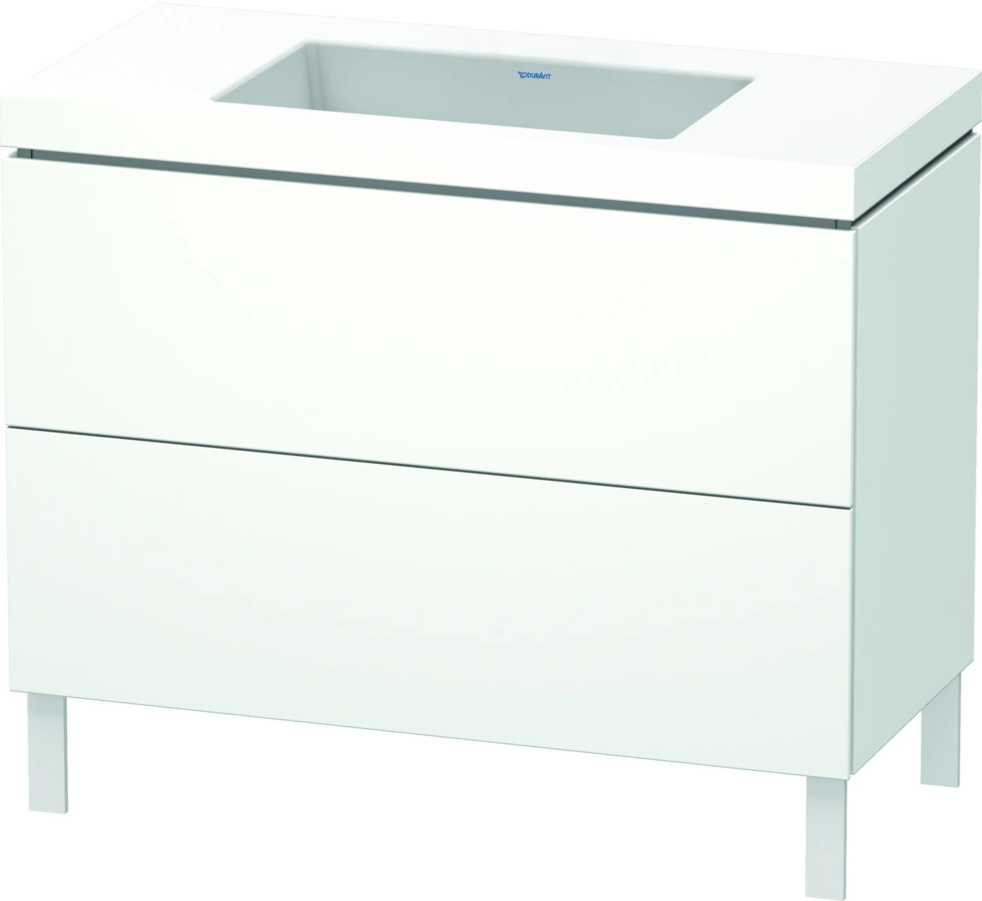 Duravit Set bodenstehend „L-Cube“ 100 × 48 × 69,8 cm Duravit Set bodenstehend „L-Cube“ 100 × 48 × 69,8 cm