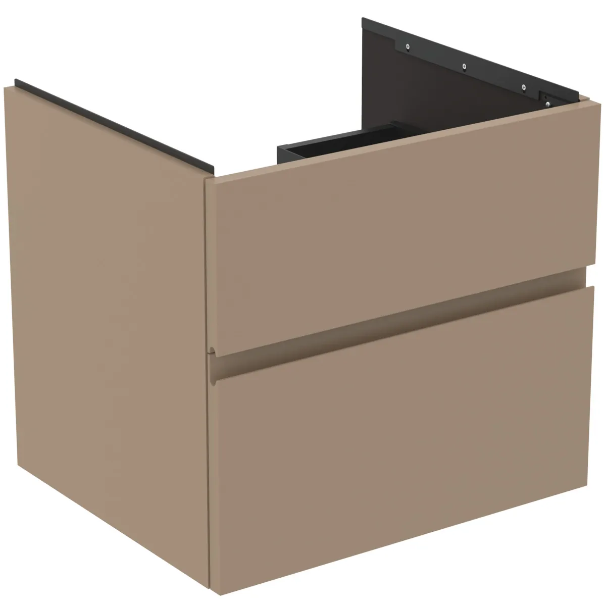 Ideal Standard Möbelwaschtischunterschrank Finesse 600x505x550mm 2 Auszüge Greige matt