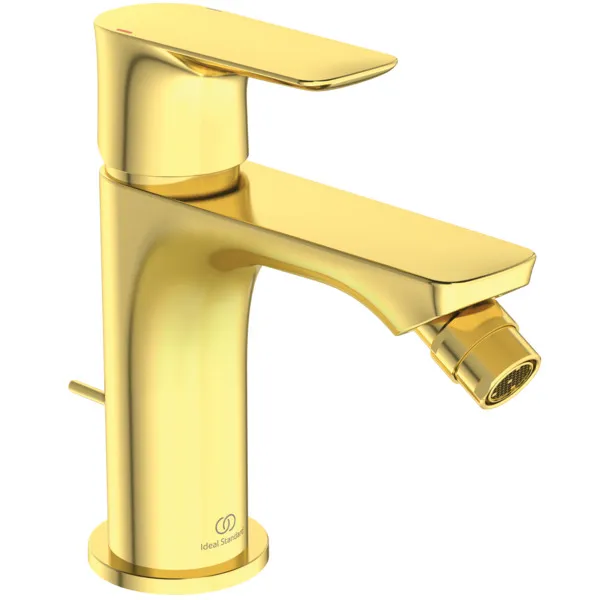 Ideal Standard Bidetarmatur Connect Air A7030A2 Ausladung 114mm Brushed Gold Ideal Standard Bidetarmatur Connect Air A7030A2 Ausladung 114mm Brushed Gold