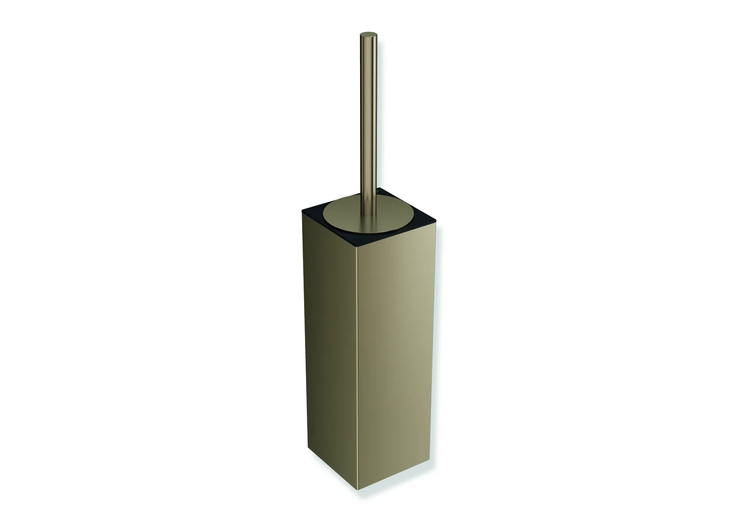 HEWI WC-Bürstengarnitur System 900Q mit Deckel, PVD bronze gebürstet, Edelstahl, 438 mm hoch, 100 mm tief, 90 mm breit, Wandmontage HEWI WC-Bürstengarnitur System 900Q mit Deckel, PVD bronze gebürstet, Edelstahl, 438 mm hoch, 100 mm tief, 90 mm breit, Wandmontage