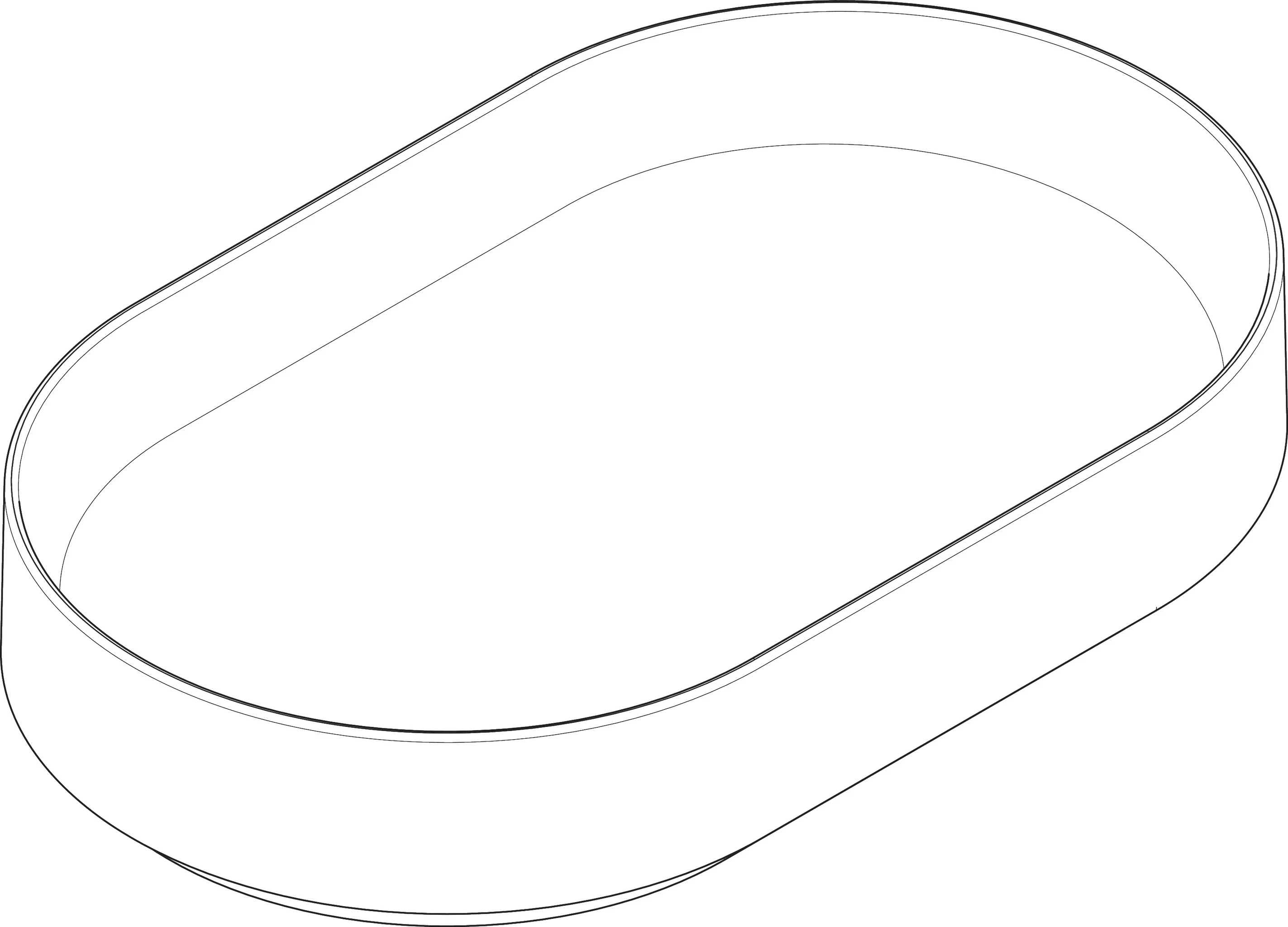 Hansgrohe Aufsatzwaschtisch Xuniva Evo U, weiß, 650x400 mm, glänzend, ohne Hahnloch und Überlauf Hansgrohe Aufsatzwaschtisch Xuniva Evo U, weiß, 650x400 mm, glänzend, ohne Hahnloch und Überlauf
