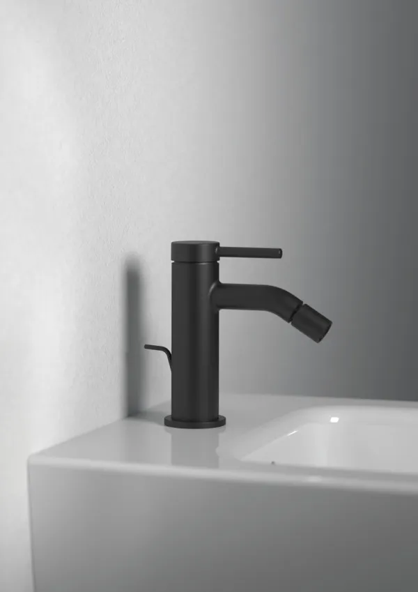 Bidetarmatur Ceraline Nuovo Ausladung 105mm mit Ablaufgarnitur Chrom Bidetarmatur Ceraline Nuovo Ausladung 105mm mit Ablaufgarnitur Chrom