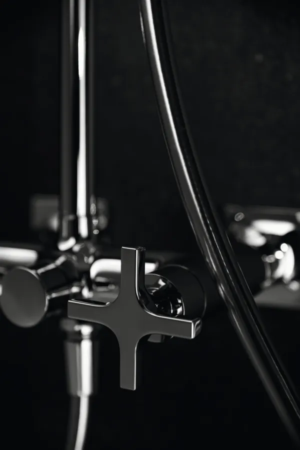 Ideal Standard Joy Neo Duschsystem mit Einhebel-Brausearmatur Kreuzgriffe Chrom Ideal Standard Joy Neo Duschsystem mit Einhebel-Brausearmatur Kreuzgriffe Chrom