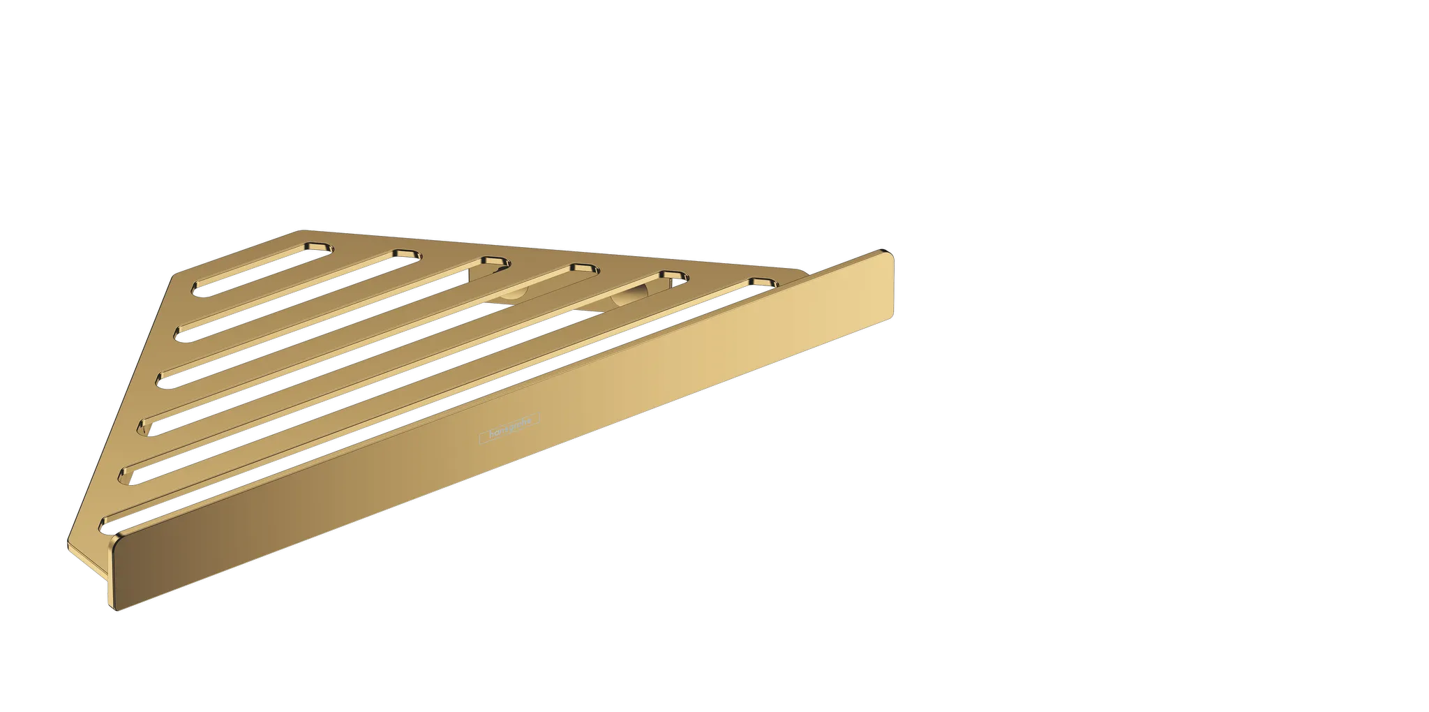 Hansgrohe AddStoris Q Seifenkorb Polished Gold Optic Wandmontage Metall Befestigungsmaterial 40 mm Bohrabstand 6 mm Durchmesser Bohrloch Ablagefläche