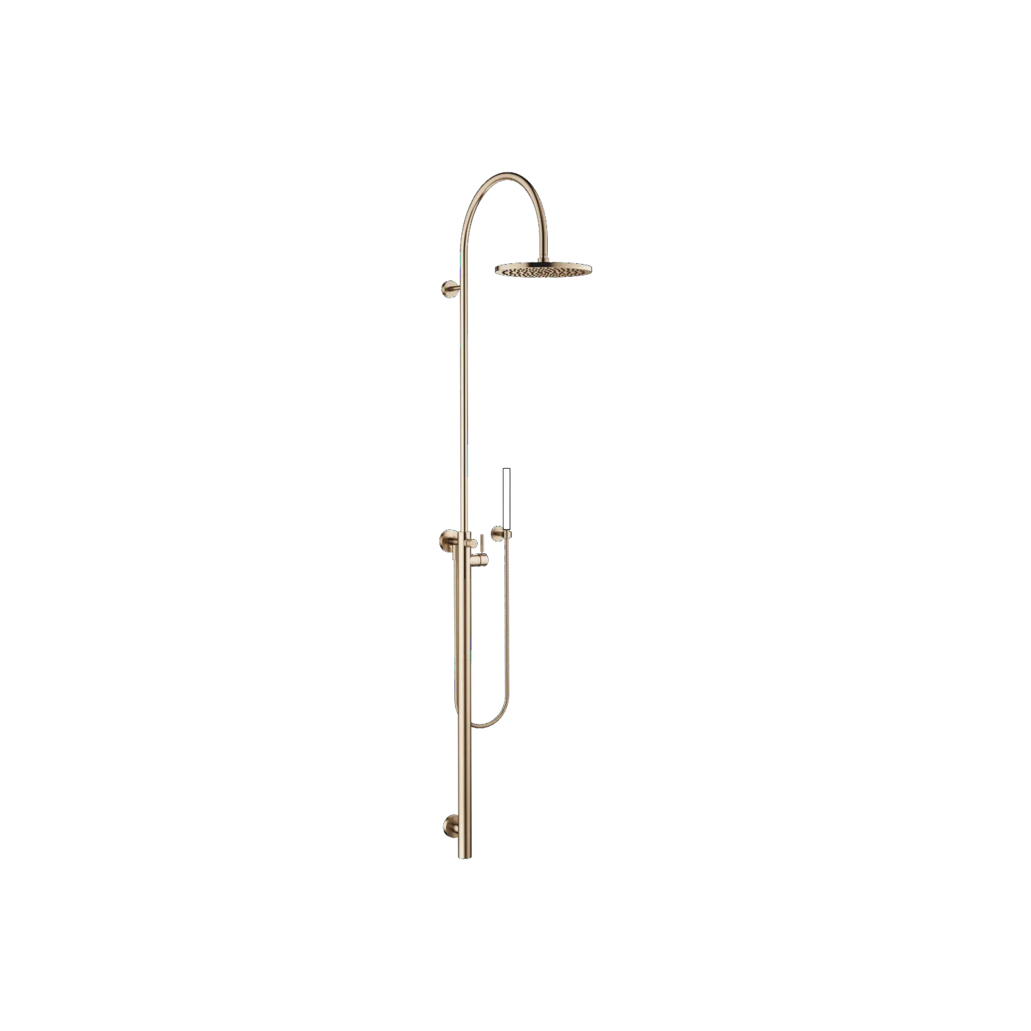 Duschstele mit Brause-Einhandbatterie ohne Handbrause SERIENSPEZIFISCH Chrom 26024661 Duschstele mit Brause-Einhandbatterie ohne Handbrause SERIENSPEZIFISCH Chrom 26024661
