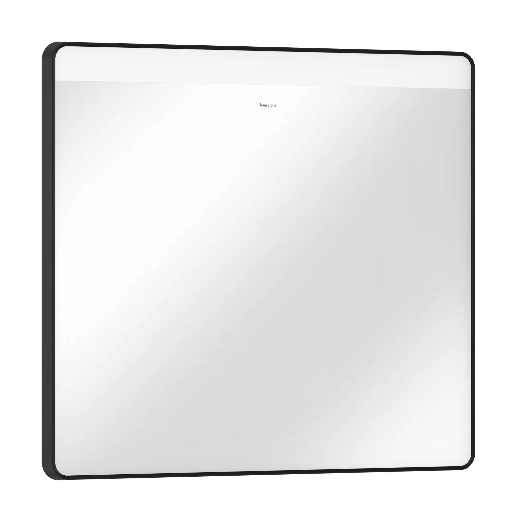 Hansgrohe Xarita Lite Q Spiegel mit horizontaler LED-Beleuchtung, 800x700x30 mm, Mattschwarz Hansgrohe Xarita Lite Q Spiegel mit horizontaler LED-Beleuchtung, 800x700x30 mm, Mattschwarz