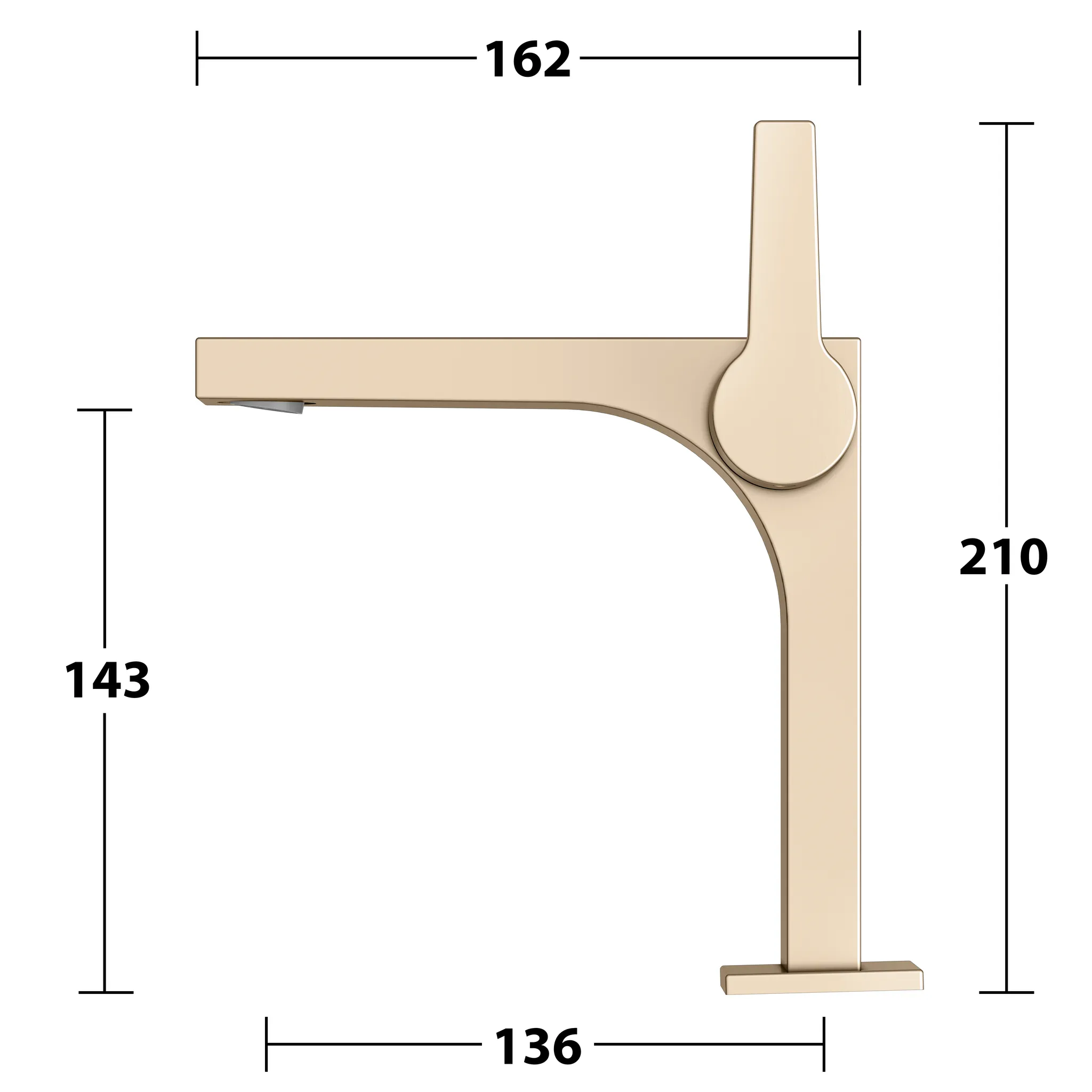 EHM-WT-Mischer 150 Edition 11 51102, ohne Ablaufgrt., Bronze gebürstet EHM-WT-Mischer 150 Edition 11 51102, ohne Ablaufgrt., Bronze gebürstet