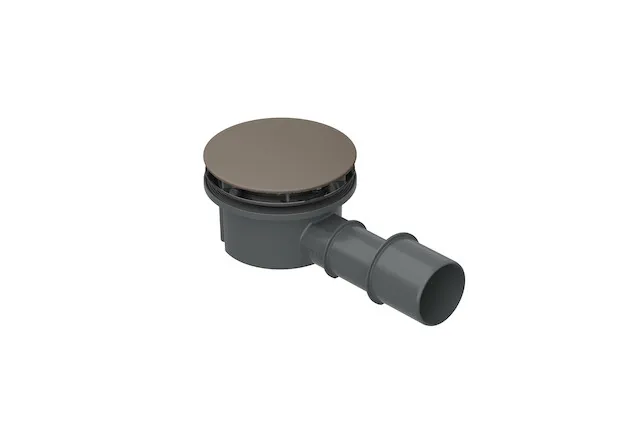 Compact+, seitlich - 0,5 l/s, Ab- und Überlauf, Duschwanne, Duschfläche, 225x115x85 mm, Weiß, Kunststoff