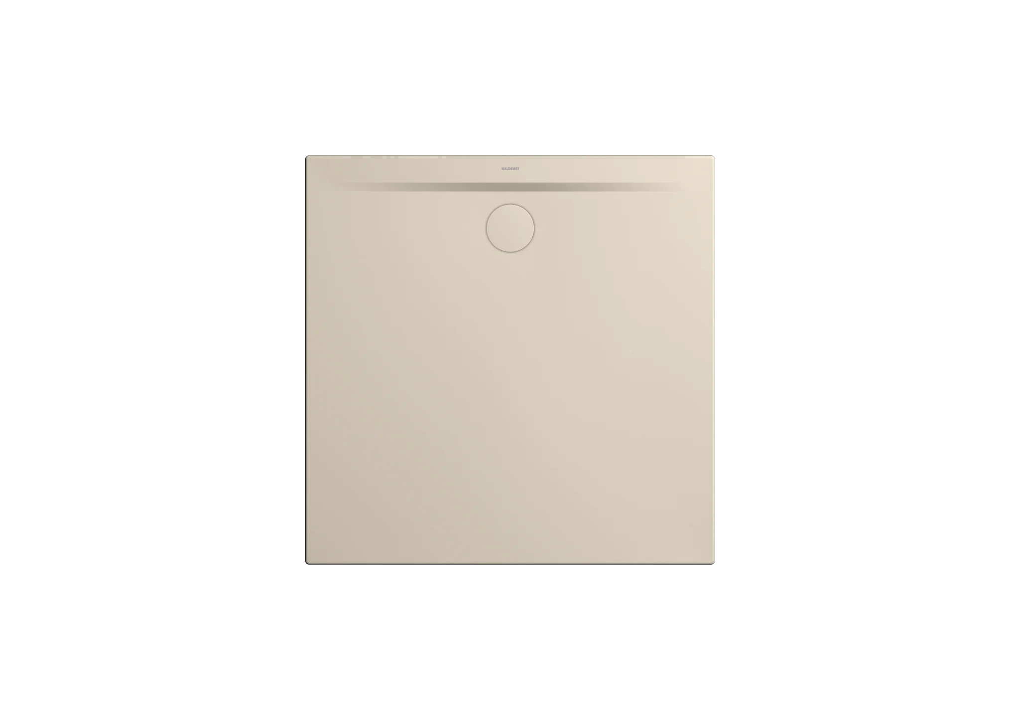 Kaldewei SUPERPLAN ZERO Duschfläche 1000x1000 mm warm beige 20 Secure Plus