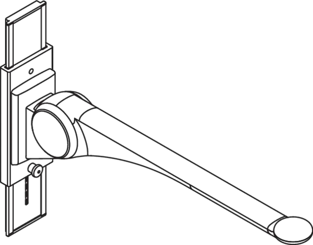 HEWI Stützklappgriff „Serie 802 LifeSystem“ HEWI Stützklappgriff „Serie 802 LifeSystem“