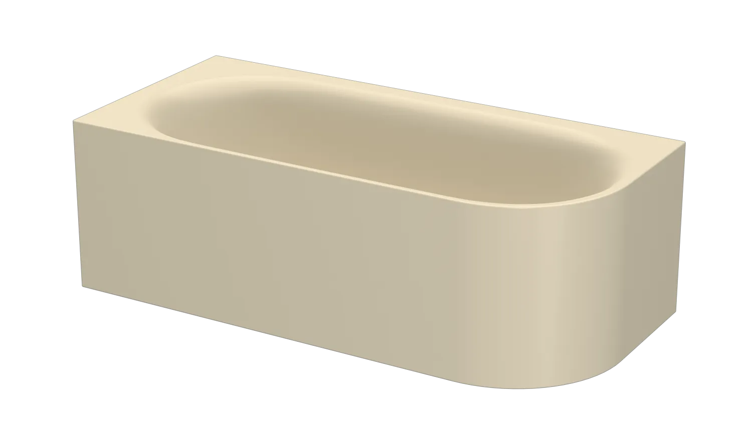 Bette BetteLux Oval IV Silhouette Badewanne, Eck, Sonderform, 1750x800x450 mm, Cream, glasierter Titan-Stahl, 2-Sitzer, Schürzen-Badewanne Bette BetteLux Oval IV Silhouette Badewanne, Eck, Sonderform, 1750x800x450 mm, Cream, glasierter Titan-Stahl, 2-Sitzer, Schürzen-Badewanne