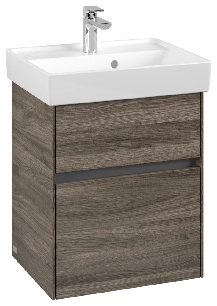 Villeroy & Boch Collaro Waschbeckenunterschrank C00600, 460 x 546 x 374 mm, Stone Oak