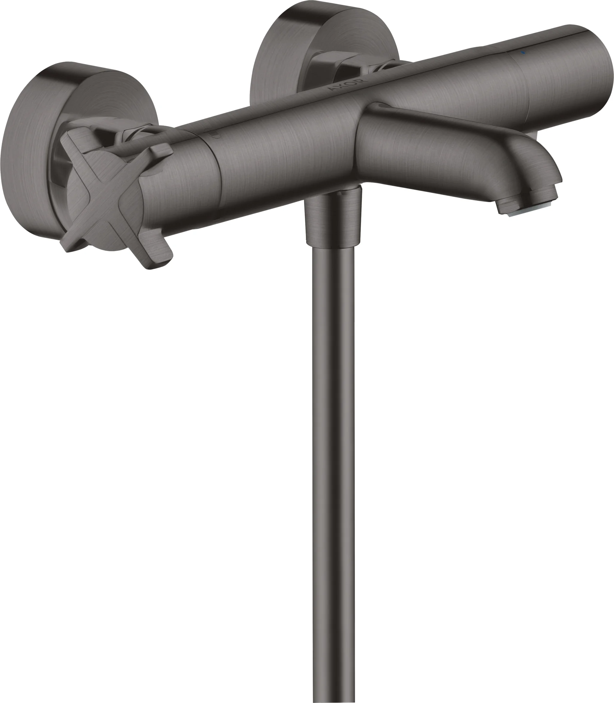 Hansgrohe Axor Citterio E BBC Thermostatmischer Aufputz, Brushed Black Chrome, Ausladung 177 mm, 2 Verbraucher Hansgrohe Axor Citterio E BBC Thermostatmischer Aufputz, Brushed Black Chrome, Ausladung 177 mm, 2 Verbraucher
