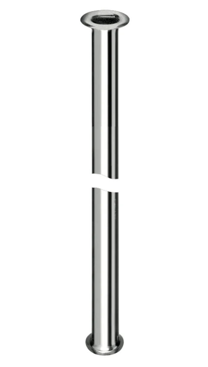 Kupferrohr Ø 10 mm, 1000 mm, chrom