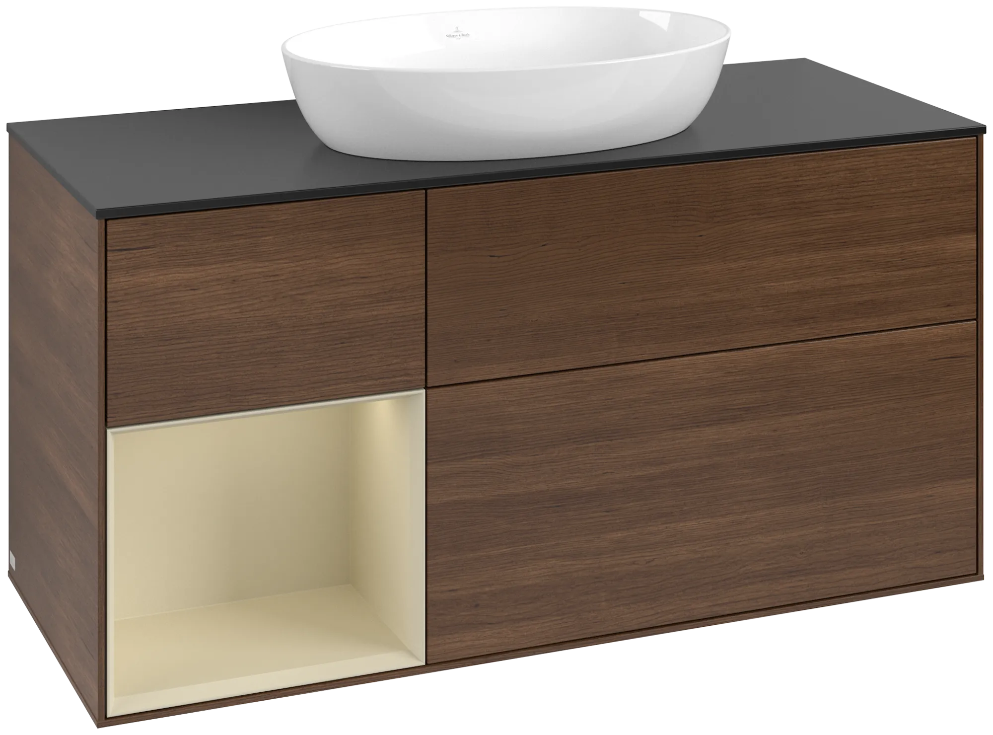 Villeroy & Boch Finion Waschbeckenunterschrank GA6 1200x603x501mm mit Beleuchtung