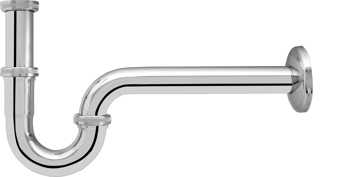 Röhrengeruchverschluss ″Plus″ 1 1/4″ Edelstahl V2A verchromt Röhrengeruchverschluss ″Plus″ 1 1/4″ Edelstahl V2A verchromt