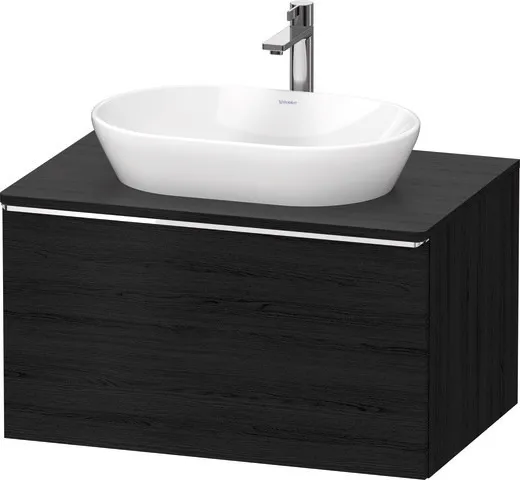 Duravit Waschtischunterschrank wandhängend „D-Neo“ 80 × 45,9 × 55 cm in Eiche Schwarz Duravit Waschtischunterschrank wandhängend „D-Neo“ 80 × 45,9 × 55 cm in Eiche Schwarz