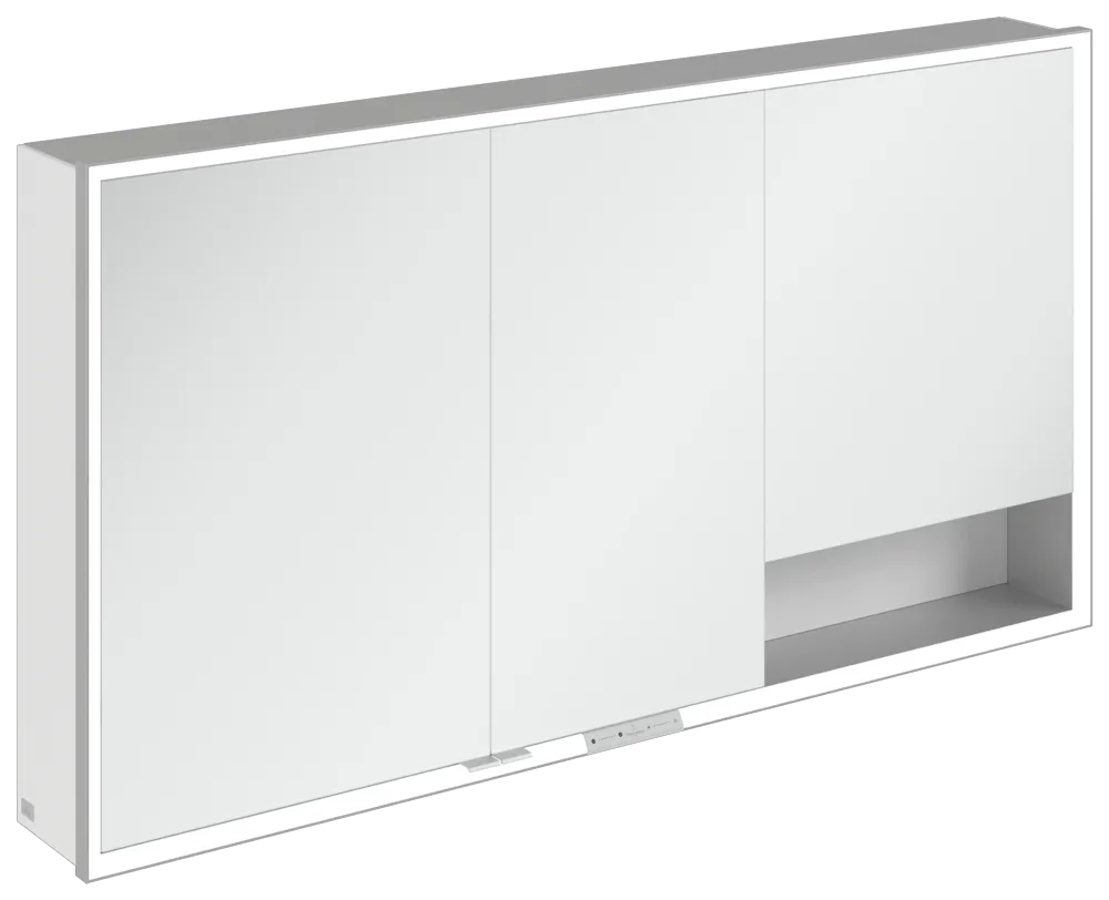 Villeroy & Boch Aufputz-Spiegelschrank „My View+“ 1400 × 750 × 168 mm in Pure White