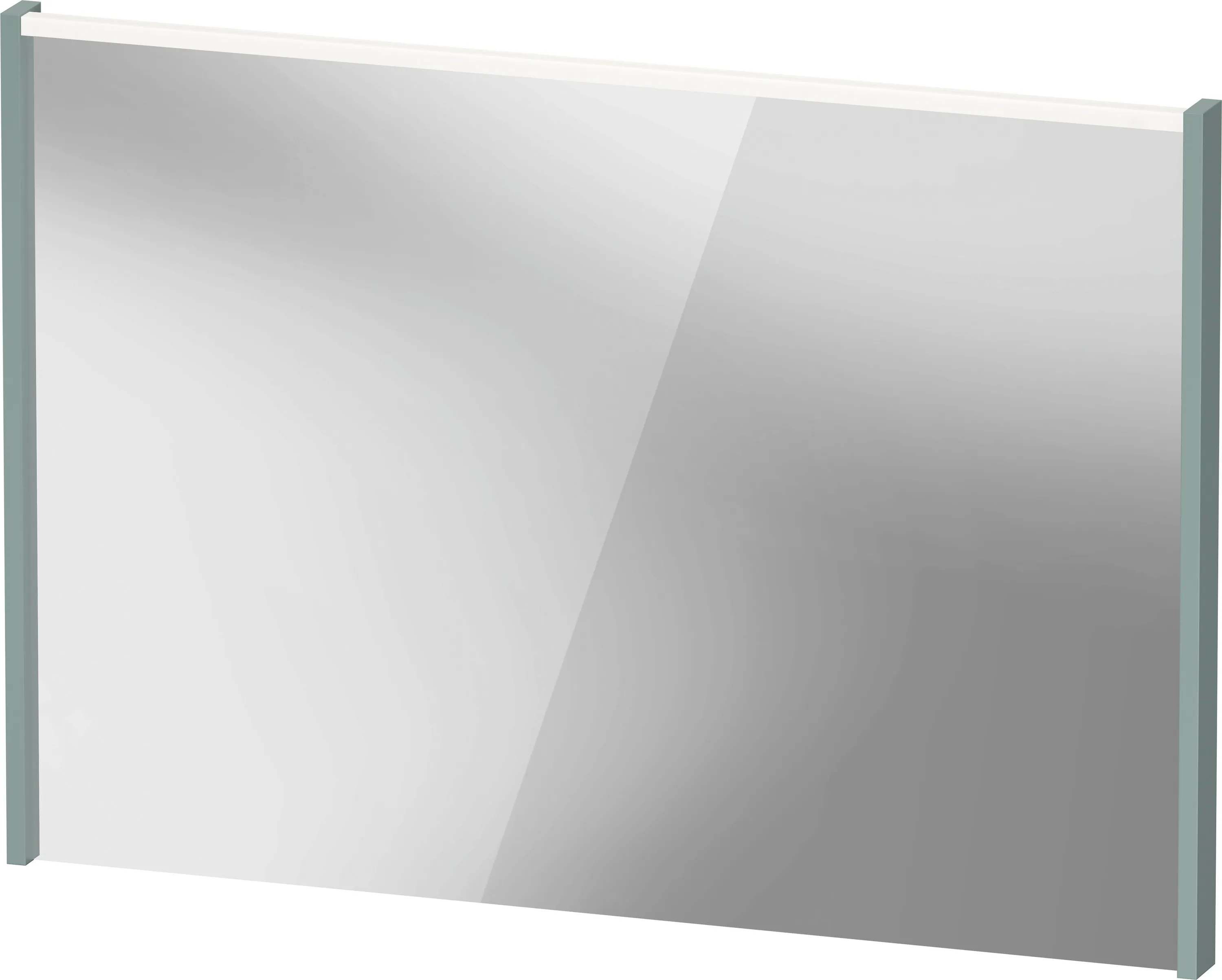 Duravit Spiegel mit LED-Beleuchtung „D-Code“ 100 × 70 cm in Fjordgrün Matt Duravit Spiegel mit LED-Beleuchtung „D-Code“ 100 × 70 cm in Fjordgrün Matt