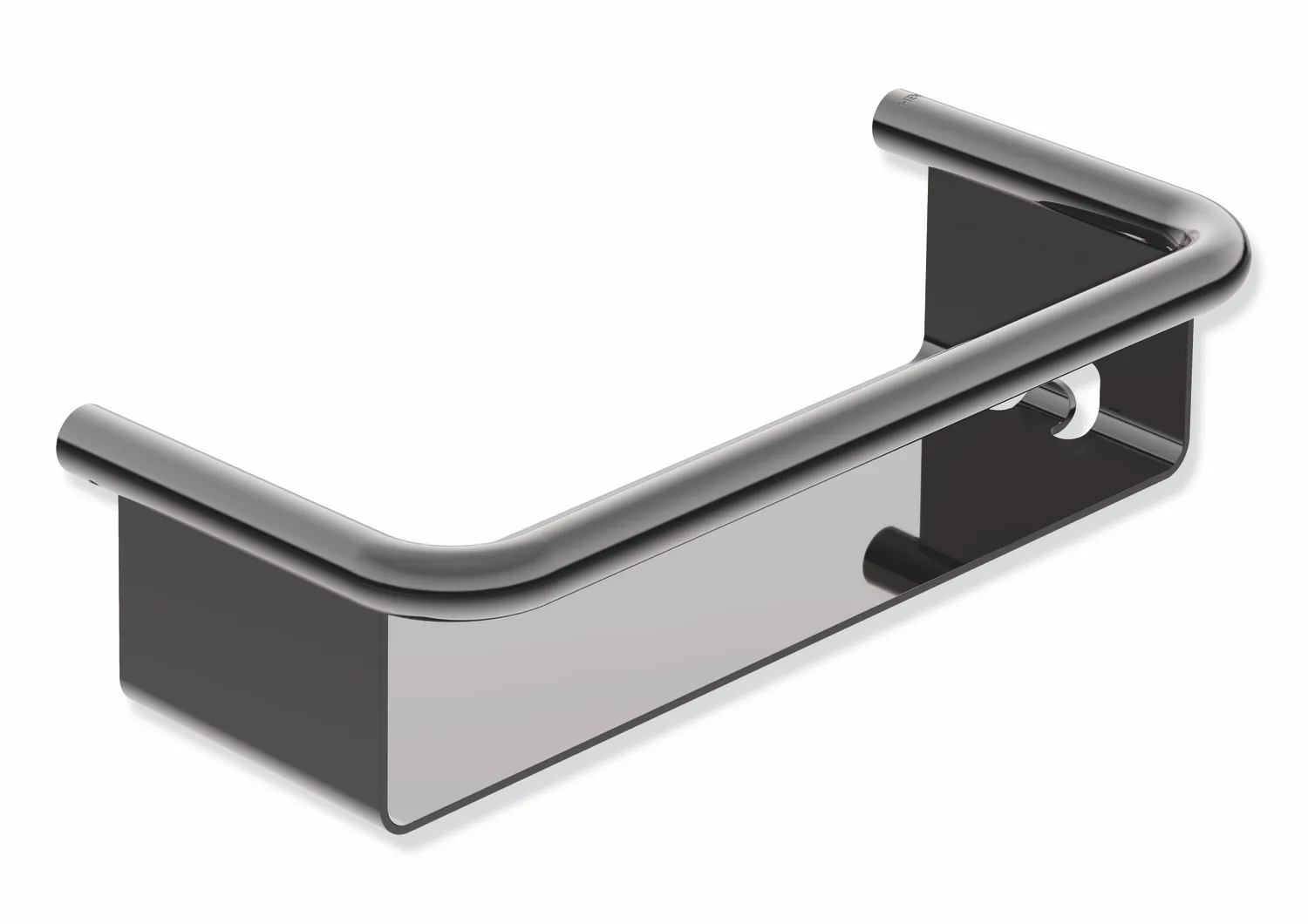 Duschkorb, Edelstahl, PVD beschichtet, mit integriertem Haken, Breite 265 mm, Höhe 67 mm, Tiefe 119 mm, in Farbe CK (Messing glänzend) Duschkorb, Edelstahl, PVD beschichtet, mit integriertem Haken, Breite 265 mm, Höhe 67 mm, Tiefe 119 mm, in Farbe CK (Messing glänzend)