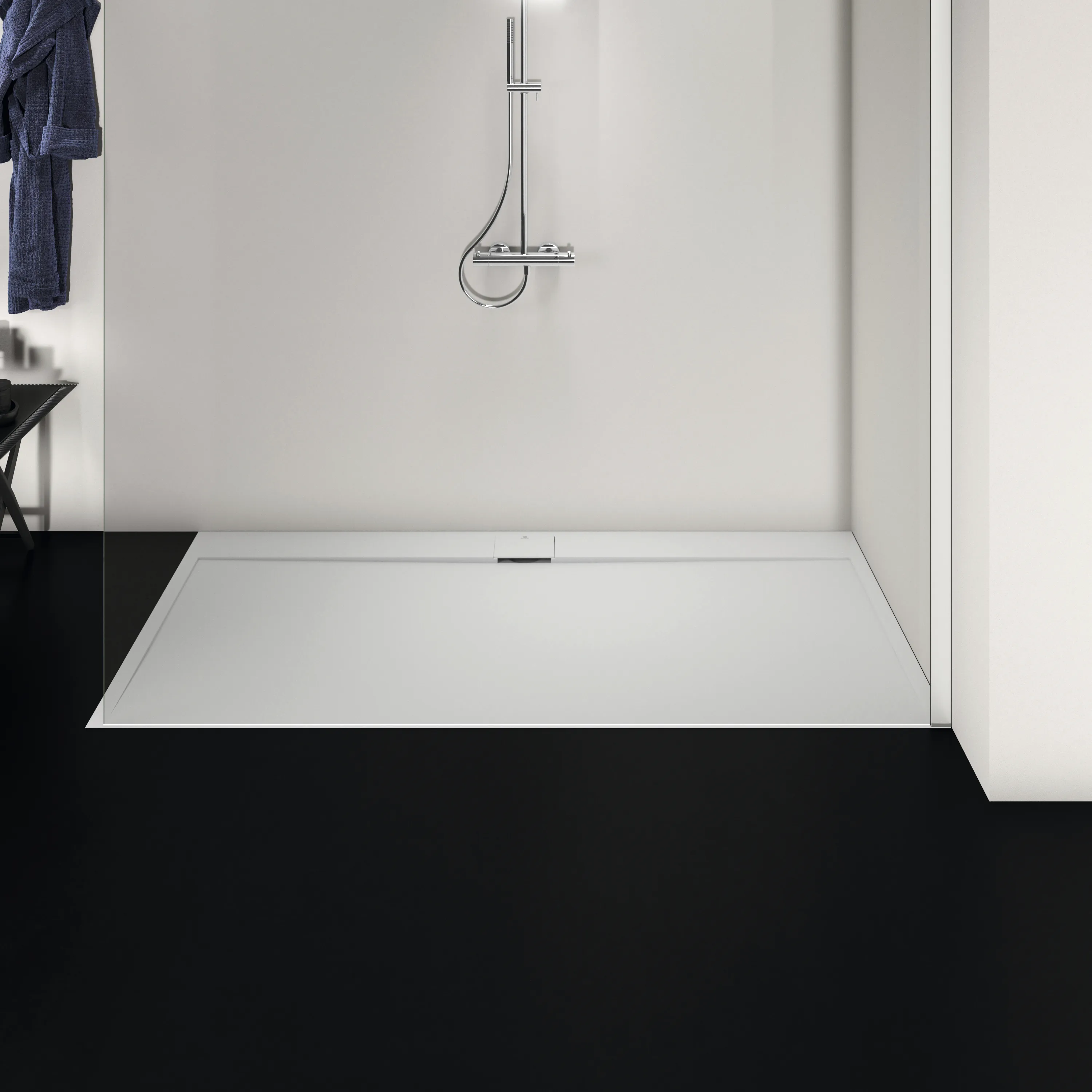 Ideal Standard Duschwanne „UltraFlatSi.life“ 100 × 200 cm in Carraraweiß Ideal Standard Duschwanne „UltraFlatSi.life“ 100 × 200 cm in Carraraweiß