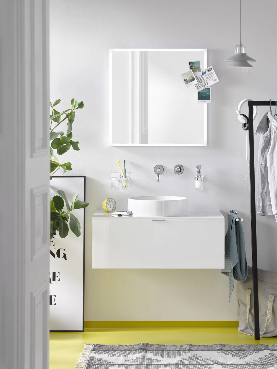 emco Accessoire-Set inkl. Papierhalter mit Deckel, Bürstengarnitur und Haken „polo“ in chrom emco Accessoire-Set inkl. Papierhalter mit Deckel, Bürstengarnitur und Haken „polo“ in chrom