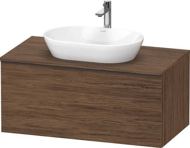 Duravit Waschtischunterschrank wandhängend „D-Neo“ 100 × 45,9 × 55 cm Nussbaum Dunkel