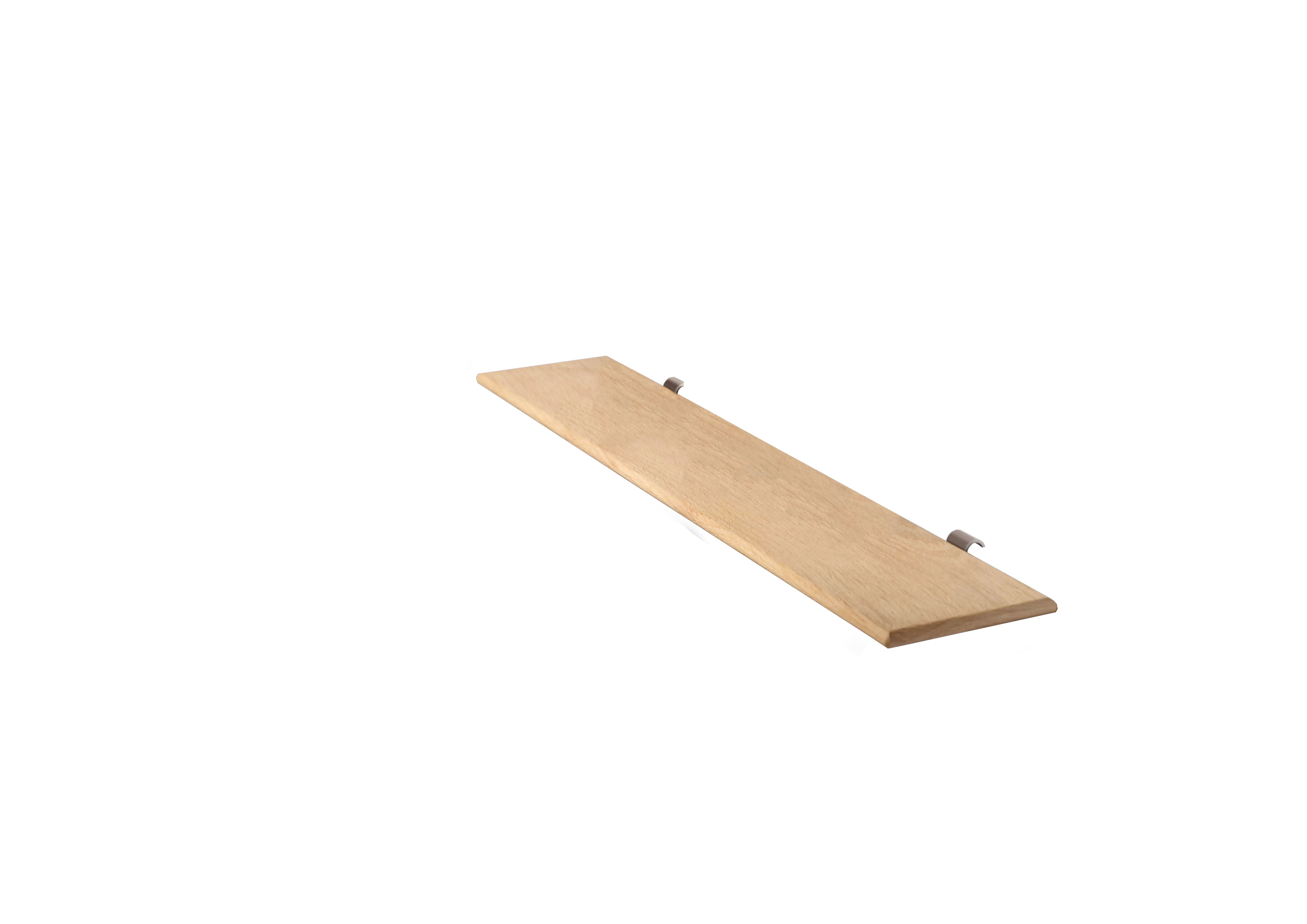 Credo Half flat Handtuchablage Länge 450 mm, Eiche hell und geölt Größe: 45 cm Credo Half flat Handtuchablage Länge 450 mm, Eiche hell und geölt Größe: 45 cm