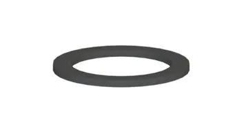 Flachdichtung, Gummi, 1 1/2″
