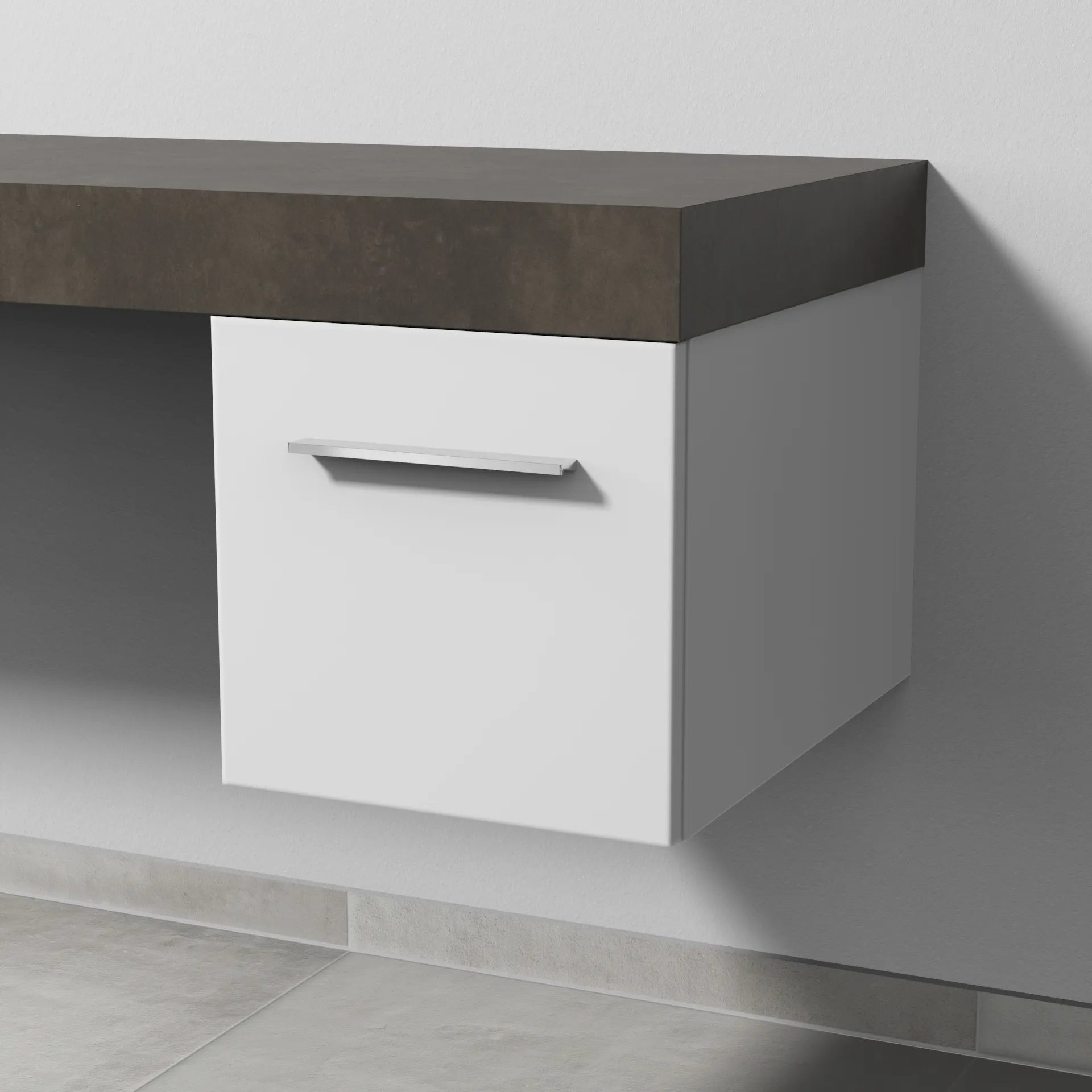Sanipa Anbauschrank „2morrow“ 350 × 340 × 520 mm in Weiß-Soft