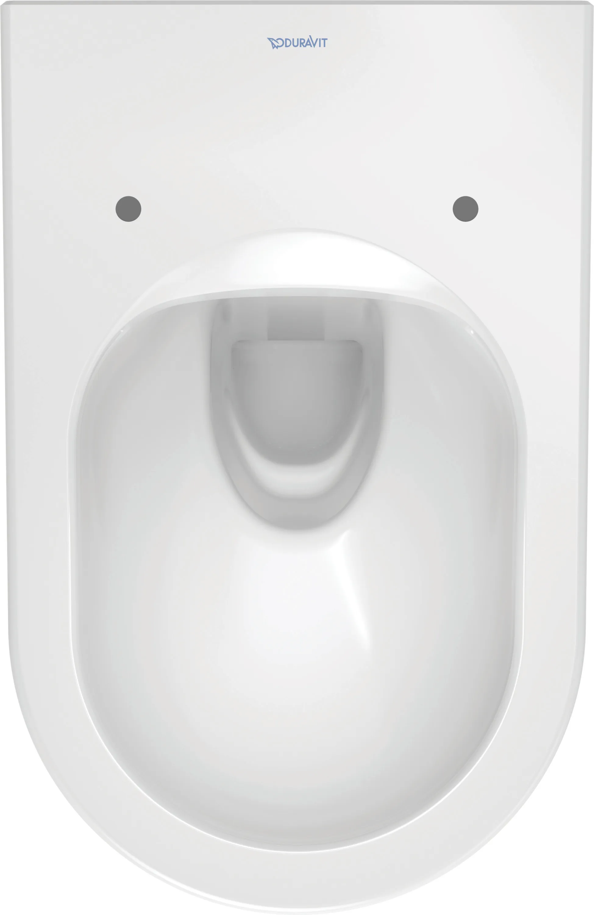 Duravit Wand-Tiefspül-WC inkl. WC-Sitz „ME by Starck“ 37,35 × 57 × 39,5 cm, Befestigung sichtbar