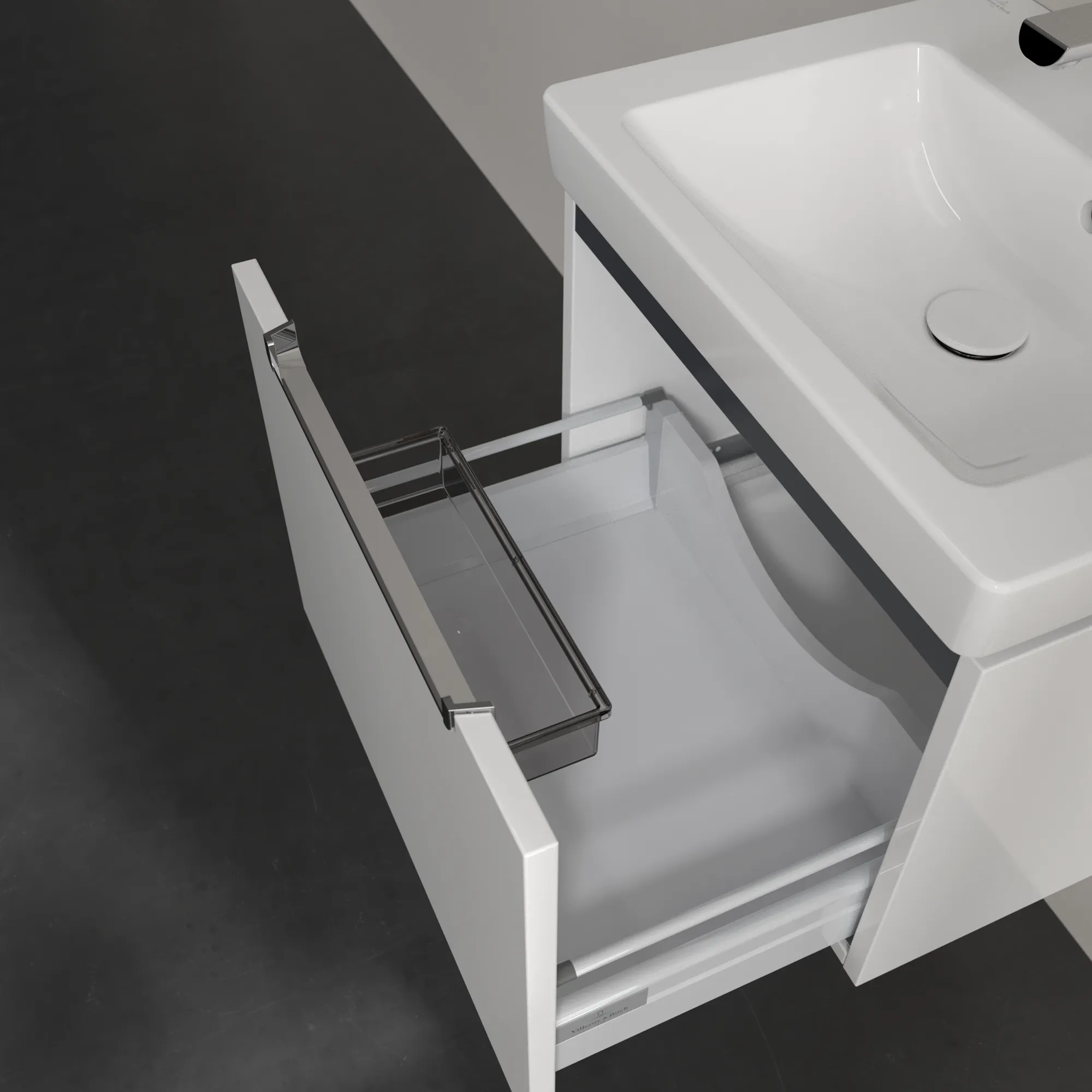 Villeroy & Boch Subway 2.0 Waschbeckenunterschrank A68610 Glossy White