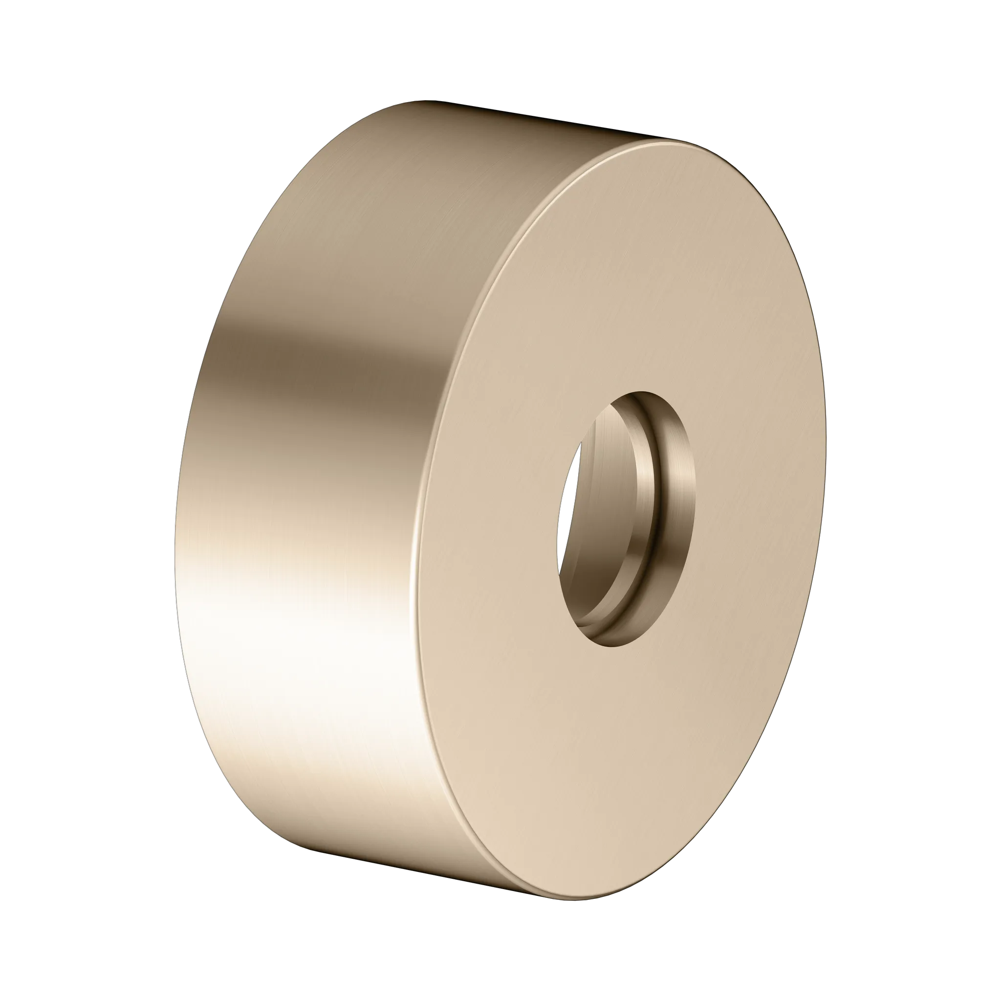 IXMO 59545030281 Verlängerungs-rund f. Wanneneinlauf/Schlauchanschl. Höhe 25 mm Bronze gebürstet