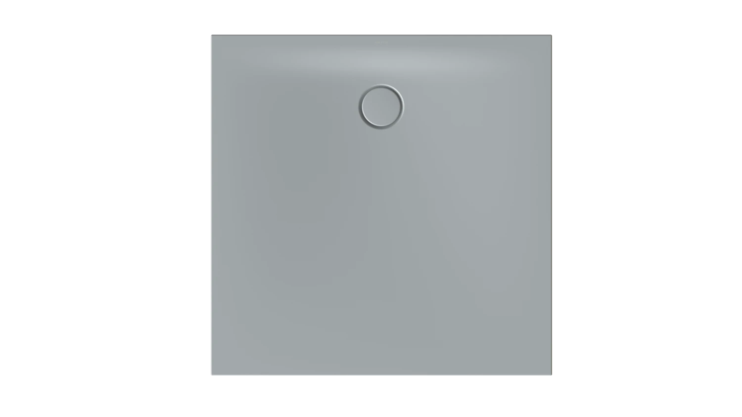 Bette quadrat Duschwanne „BetteFloor Side“ 1000 × 1000 mm ohne Oberflächenbeschichtung, mit BetteGlasur Plus, ohne Wannenträger, in Quartz