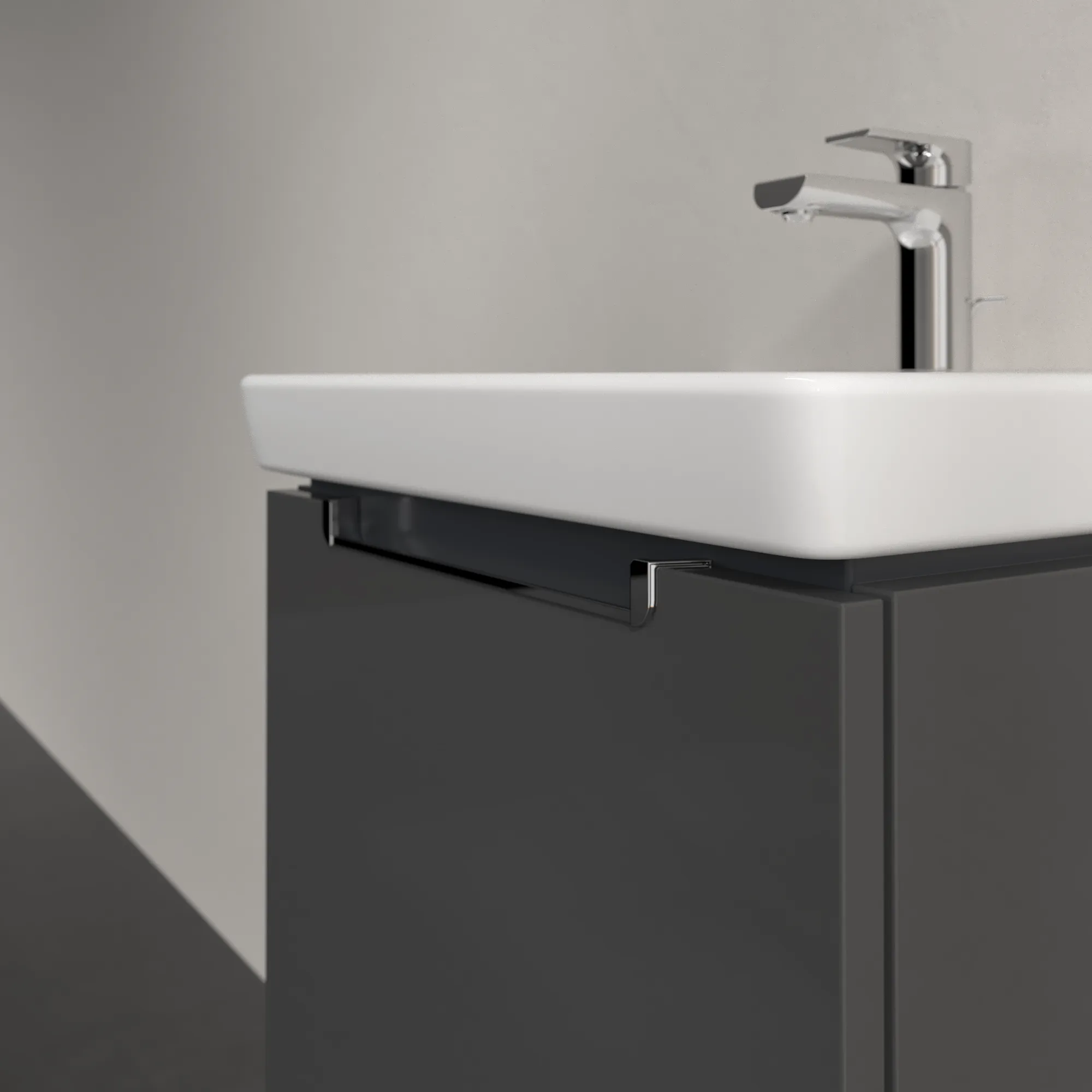 Villeroy & Boch Subway 2.0 Waschbeckenunterschrank A68510 Glossy Grey Villeroy & Boch Subway 2.0 Waschbeckenunterschrank A68510 Glossy Grey