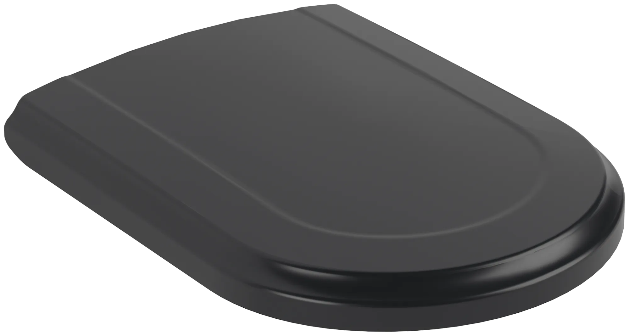 WC-Sitz „Hommage“ inkl. Deckel in Pure Black, Quick Release, Soft Closing WC-Sitz „Hommage“ inkl. Deckel in Pure Black, Quick Release, Soft Closing