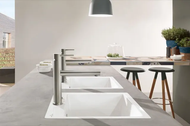 Villeroy & Boch Küchenarmatur „Como Sky Shower“ Ausladung 212 mm