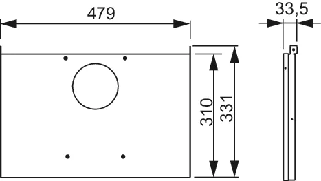 TECEbox Bauraumabdeckung TECEbox Bauraumabdeckung