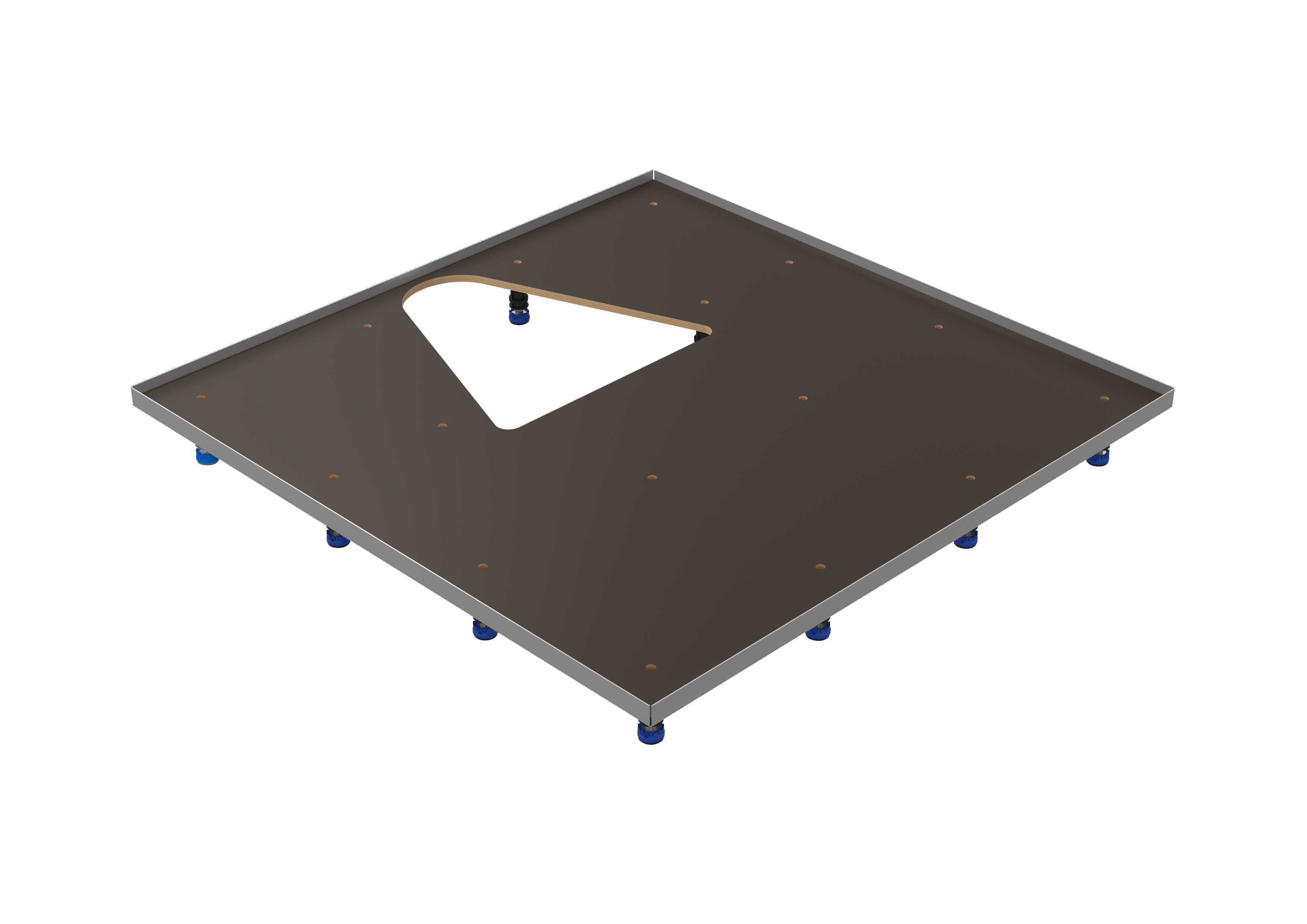 Systemboard für Duschwanne „Nexsys“ 170 × 75 cm 