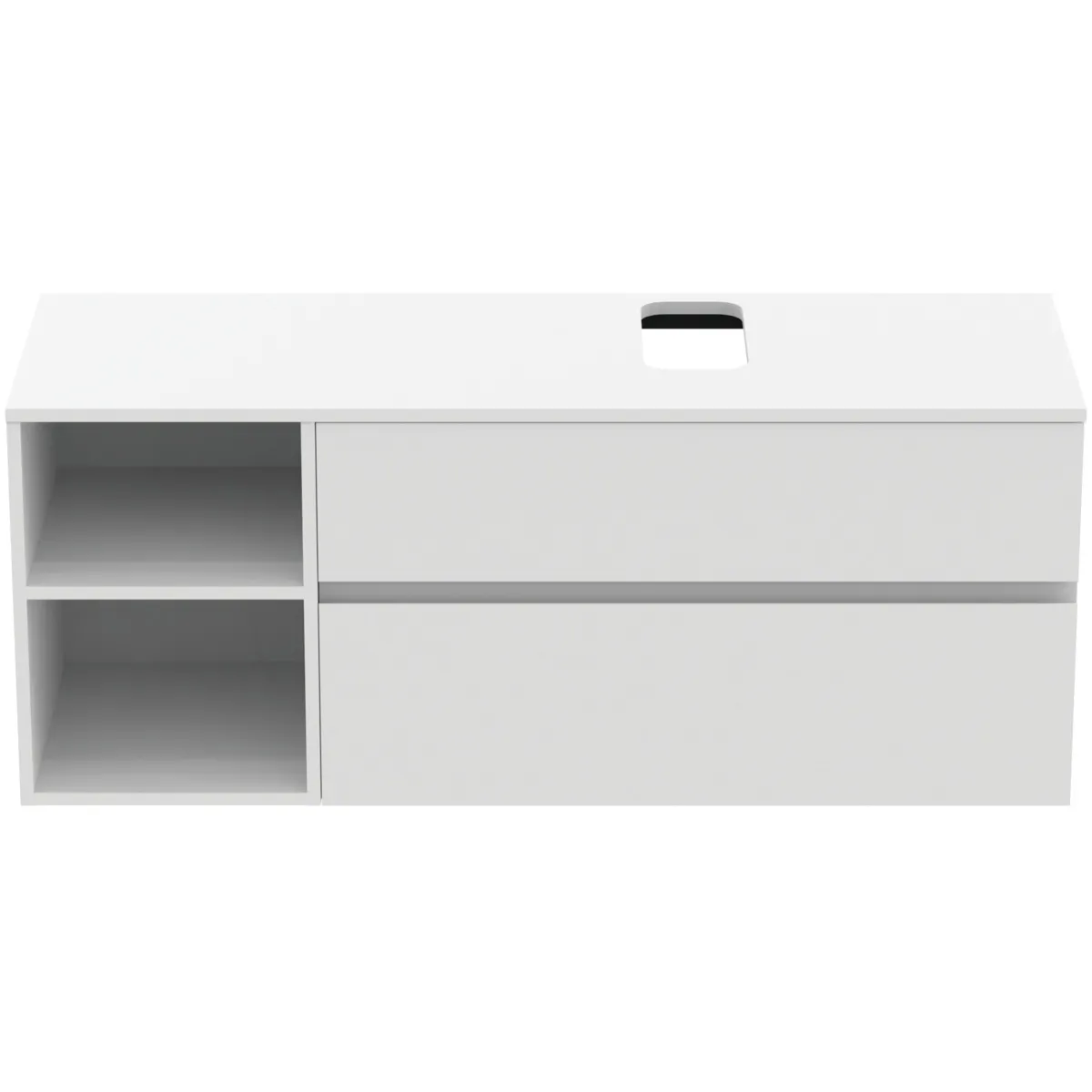 Ideal Standard Waschtischunterschrank Finesse 1402x505x558mm Weiß matt Ideal Standard Waschtischunterschrank Finesse 1402x505x558mm Weiß matt