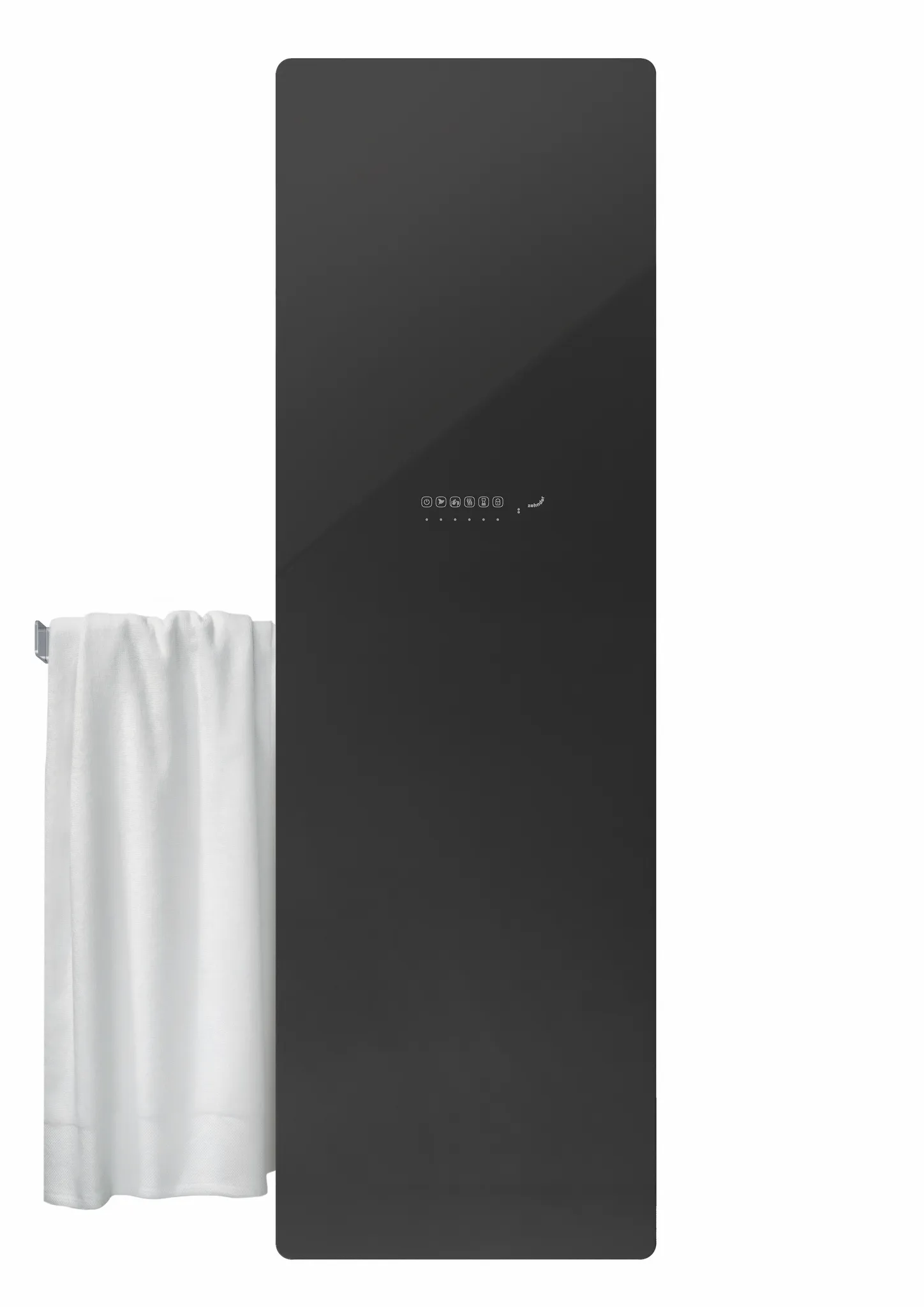 Design-Infrarotheizkörper „Deseo Verso“ 47,5 × 150 cm in schwarz Design-Infrarotheizkörper „Deseo Verso“ 47,5 × 150 cm in schwarz