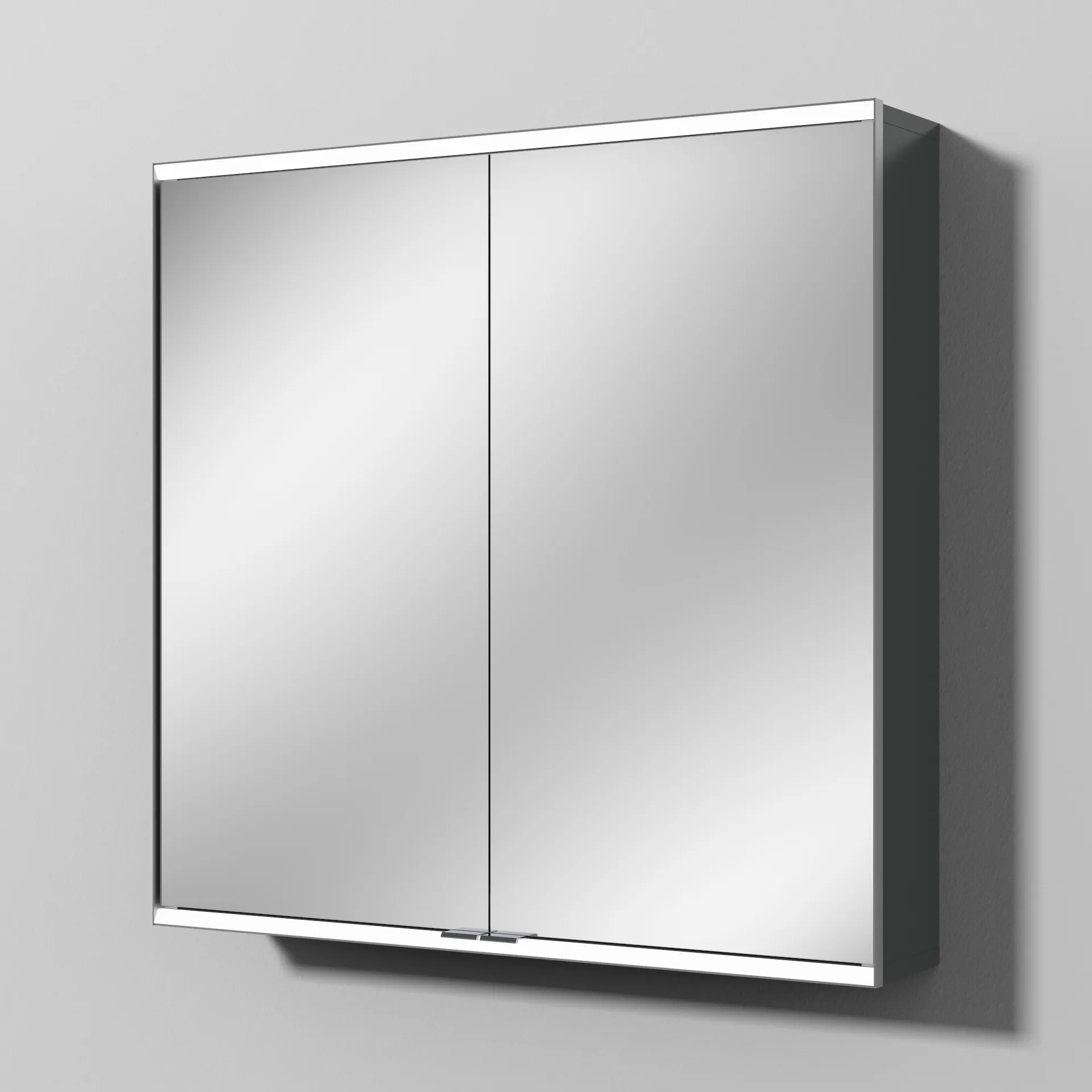 Sanipa Spiegelschrank „Marie“ 808 × 785 × 157 mm in Anthrazit (glanz), ohne Spiegelheizung Sanipa Spiegelschrank „Marie“ 808 × 785 × 157 mm in Anthrazit (glanz), ohne Spiegelheizung