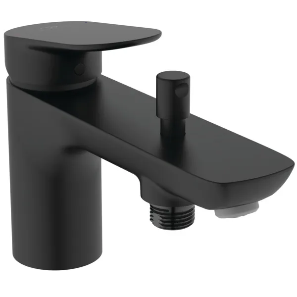 Ideal Standard Badearmatur Ceralife O, Einhebel-Badearmatur DN 15, Silk Black