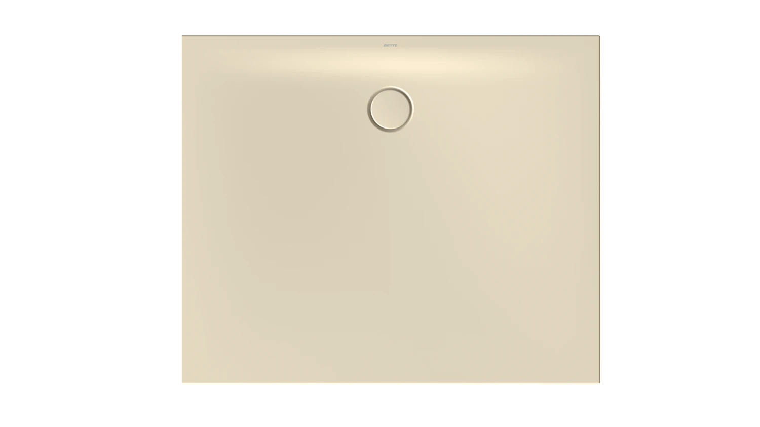 Bette rechteck Duschwanne „BetteFloor Side“ 1200 × 1000 mm ohne Oberflächenbeschichtung, mit BetteGlasur Plus, ohne Wannenträger, in Jasmin