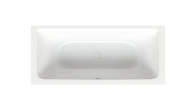 Bette BetteFree Badewanne Edelweiß 1700x750x450 mm Einbau 2-Sitzer glasierter Titan-Stahl