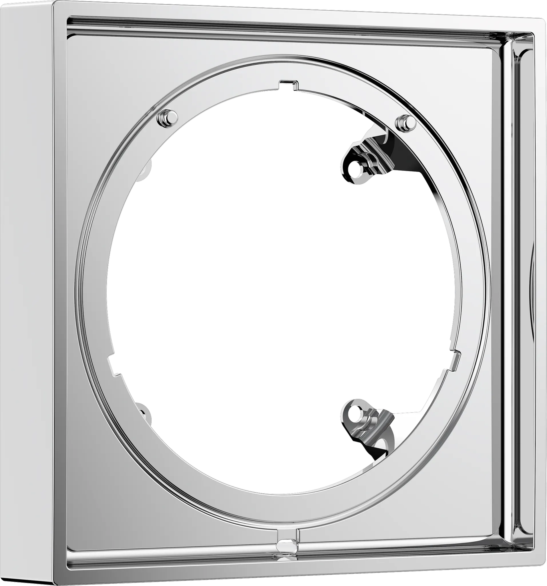 Hansgrohe AXOR ShowerSelect ID Verlängerungsrosette eckig 22 mm, Chrom