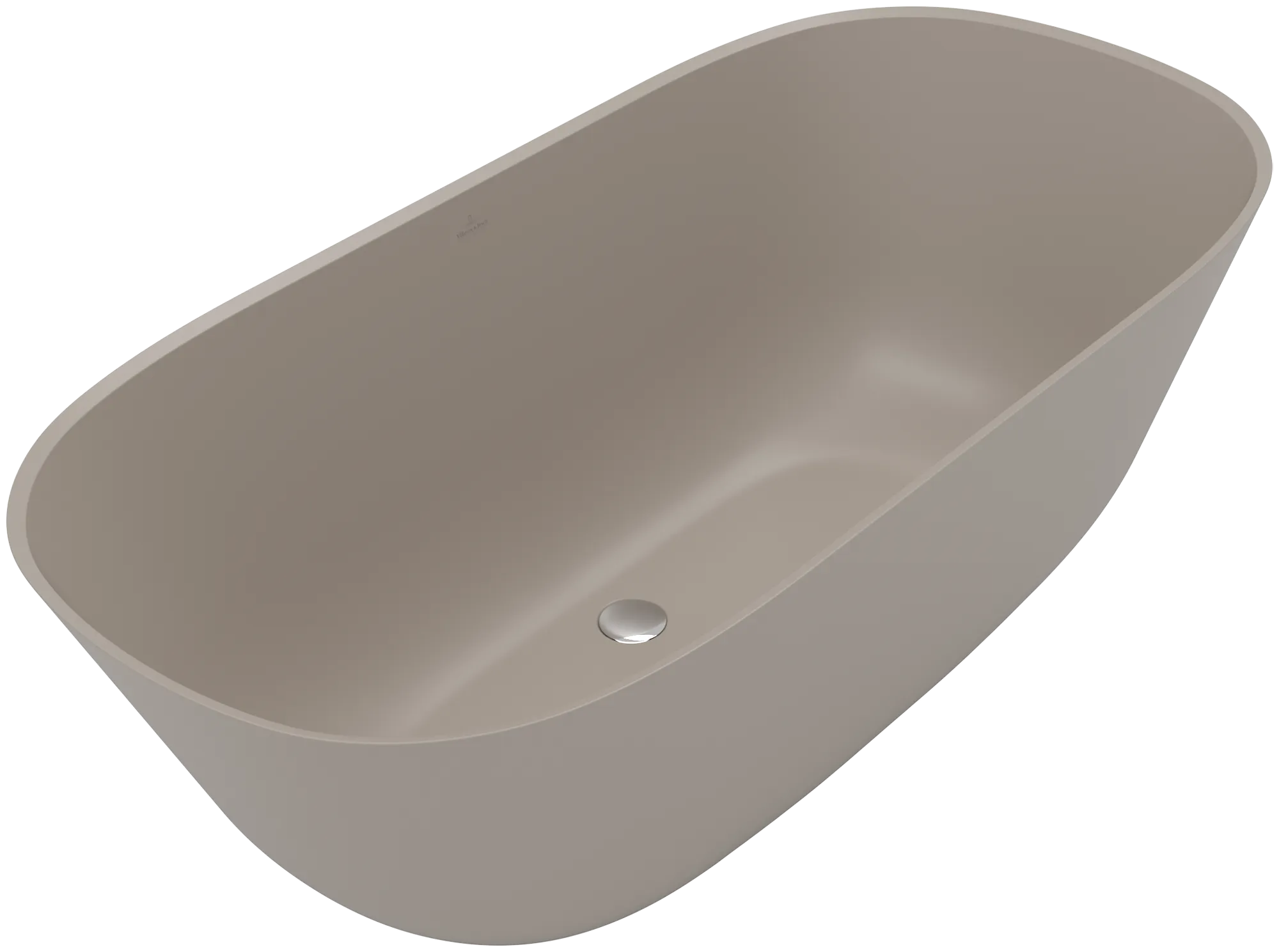 Villeroy & Boch freistehende Badewanne Theano, Almond, 1550 x 750 mm, Höhe 506 mm, Innentiefe 480 mm, Nutzinhalt 250 Liter, Wasserinhalt 325 Liter, 1 Sitzplatz Villeroy & Boch freistehende Badewanne Theano, Almond, 1550 x 750 mm, Höhe 506 mm, Innentiefe 480 mm, Nutzinhalt 250 Liter, Wasserinhalt 325 Liter, 1 Sitzplatz