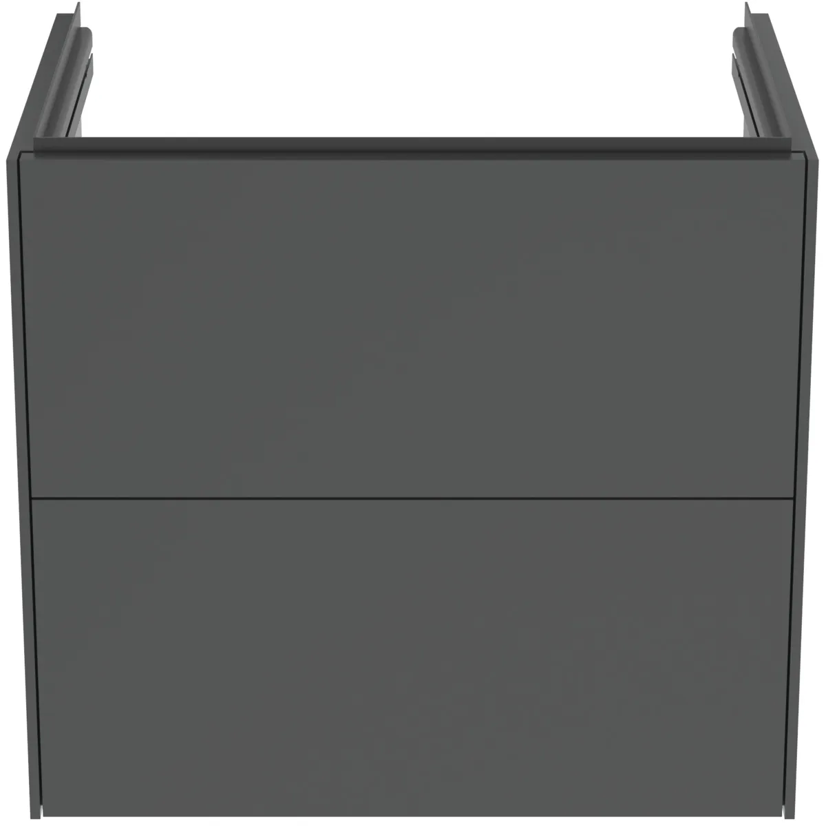 Ideal Standard Möbelwaschtischunterschrank Conca 600 mm 2 Auszüge Anthrazit matt Ideal Standard Möbelwaschtischunterschrank Conca 600 mm 2 Auszüge Anthrazit matt