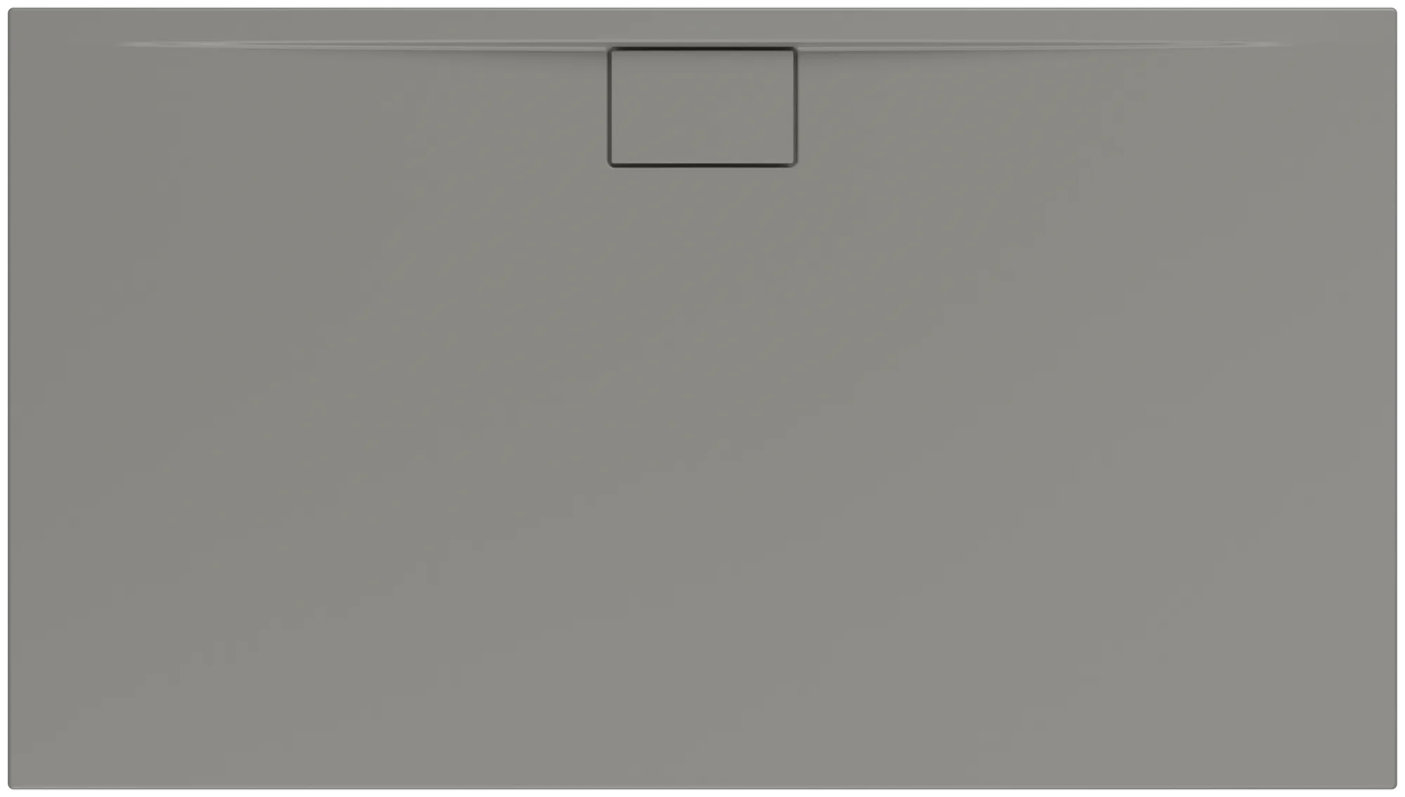 Villeroy & Boch rechteck Duschwanne „Architectura MetalRim“ 160 × 90 cm ohne Oberflächenbeschichtung, in Brown