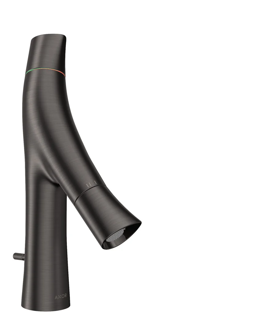 Hansgrohe AXOR Starck Organic 2-Griff Waschtischmischer 80, Brushed Black Chrome, Ausladung 116 mm, Auslaufhöhe 83 mm Hansgrohe AXOR Starck Organic 2-Griff Waschtischmischer 80, Brushed Black Chrome, Ausladung 116 mm, Auslaufhöhe 83 mm